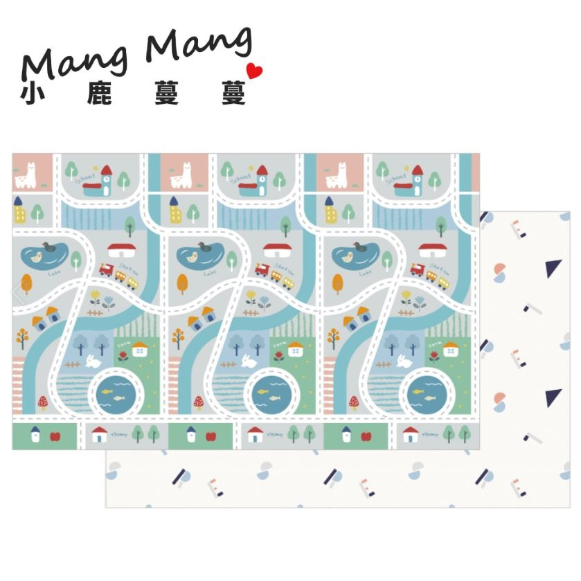 台灣 小鹿蔓蔓 Mang Mang兒童XPE摺疊地墊MAX版(開心農場)