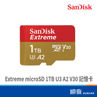 sandisk extreme microsd 1tb u3 a2 v30 記憶卡 (公司貨)