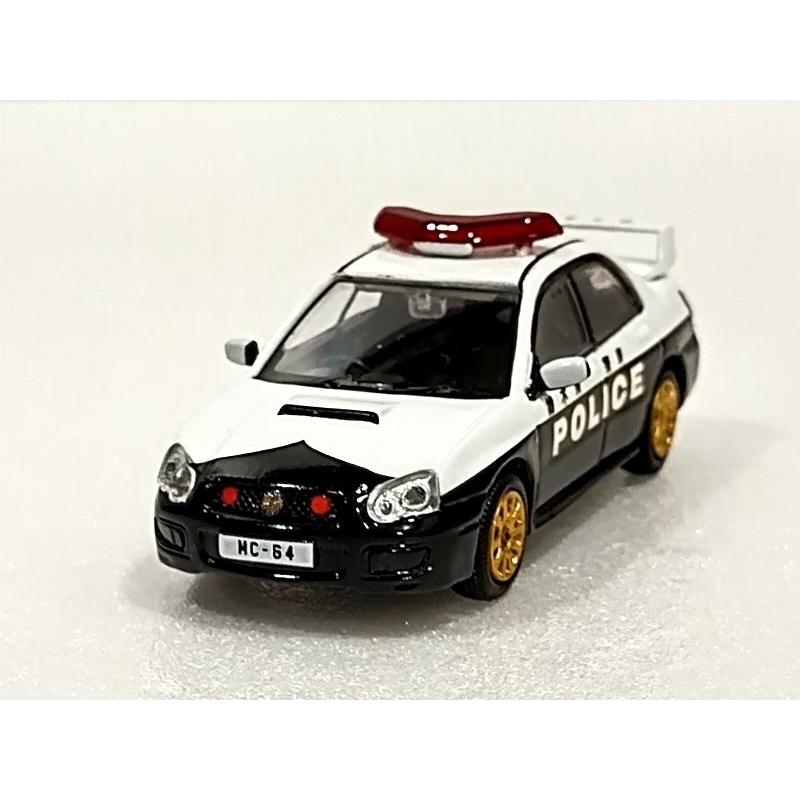 （現貨）MC 1/64  Subaru Impreza WRX Japan Police JP01