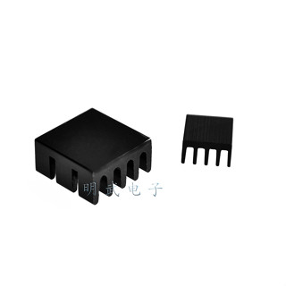 庫存不用等-【no】-定製樹莓派2/B+專用散熱片 raspberry pi 2B專用散熱片 2片裝 3w [2696現