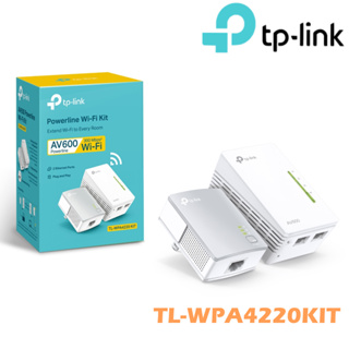 TP-LINK TL-WPA4220KIT AV600 Wi-Fi 電力線網路橋接器 雙包組(KIT)
