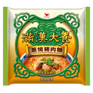 滿漢大餐蔥燒豬肉(袋)[箱購]193g克 x 12Pack包【家樂福】