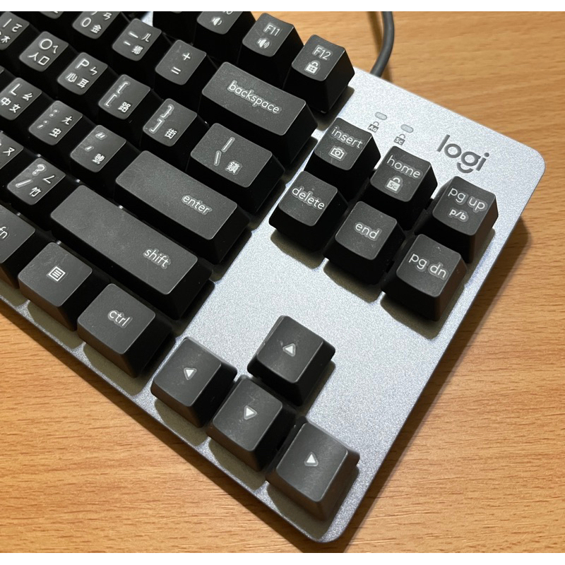 羅技K835 TKL機械鍵盤/黑色/中文/TTC紅軸