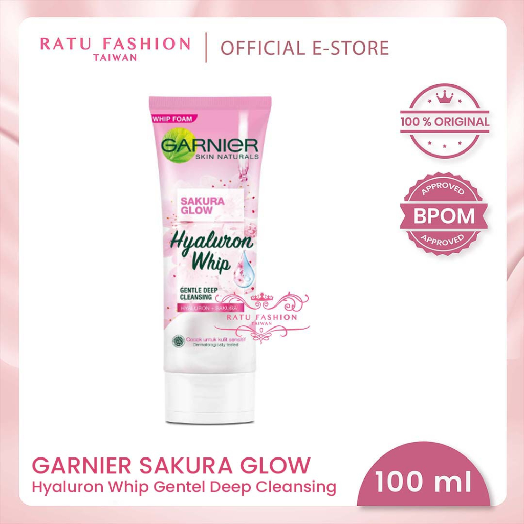 Garnier Sakura Glow Glowing Facial Wash Foam