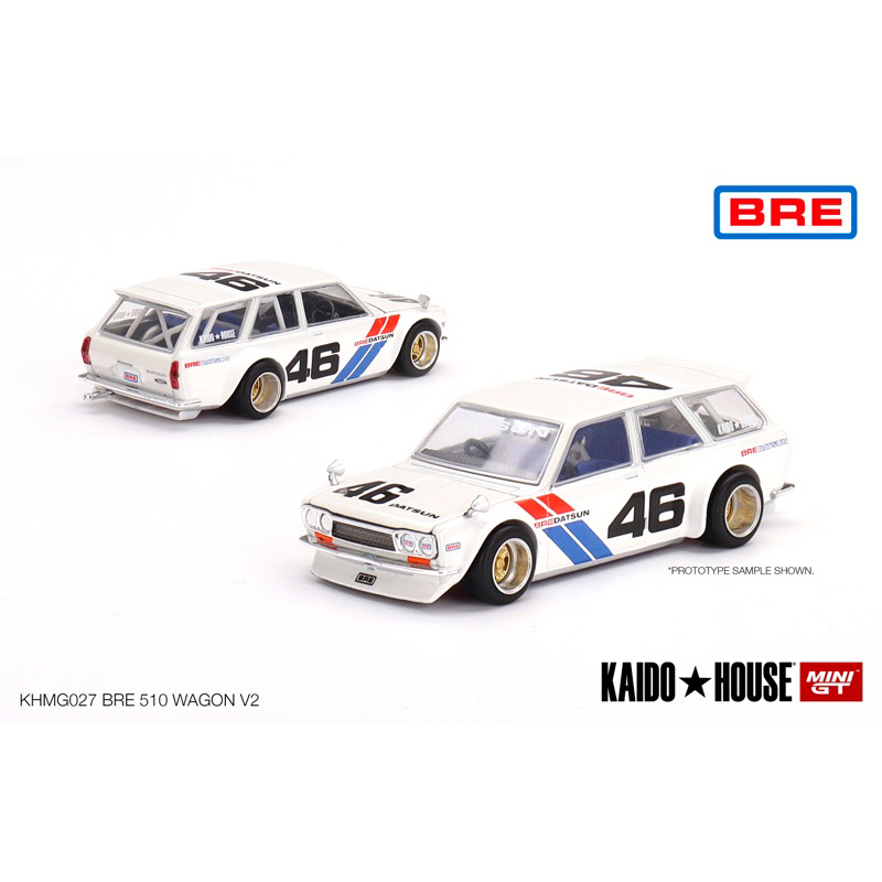 Mini GT 1/64 #027 Kaido House Datsun KAIDO 510 Wagon BRE V2