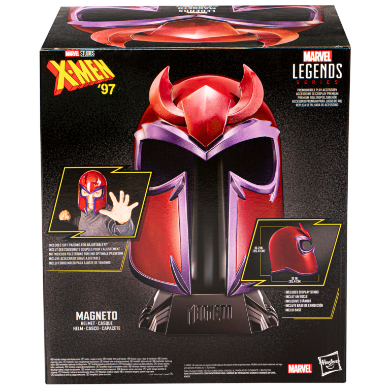 【孩之寶 Hasbro】23/8月 預購 漫威 傳奇收藏 Magneto 萬磁王頭盔