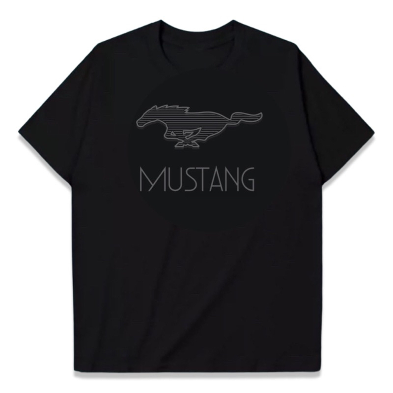 😎美式肌肉車 Mustang野馬Logo 經典款 😎簡約超好搭🧡 黑色