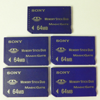 ~SONY MEMORY STICK DUO 64MB 記憶卡~索尼MS記憶短卡.(CCD老相機專用.原廠公司貨)