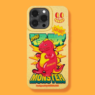 RIchBlack 手機殼💯 Godzilla 酷斯拉 手機殼適用於 15/15pro/15promax 免運✅