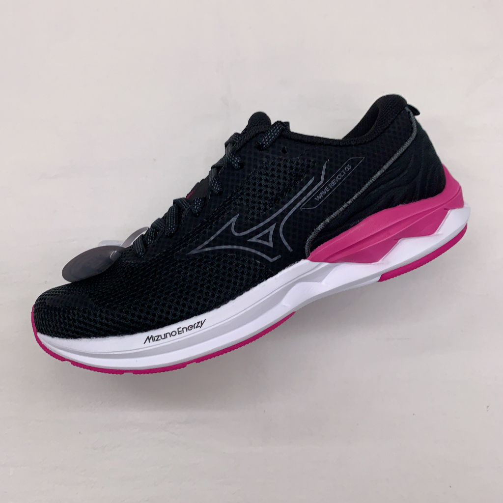 有間店🔹MIZUNO 美津濃 WAVE REVOLT 3 一般型 寬楦 女 慢跑鞋 J1GD238521