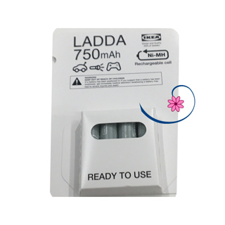 ╭☆卡思爾☆╮代購 IKEA LADDA 750-新品．充電電池(4入)充電電池, AAA 1.2V 4號電池-
