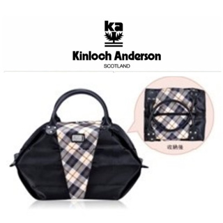 Kinloch Anderson 金安德森 格紋手提包 旅行袋