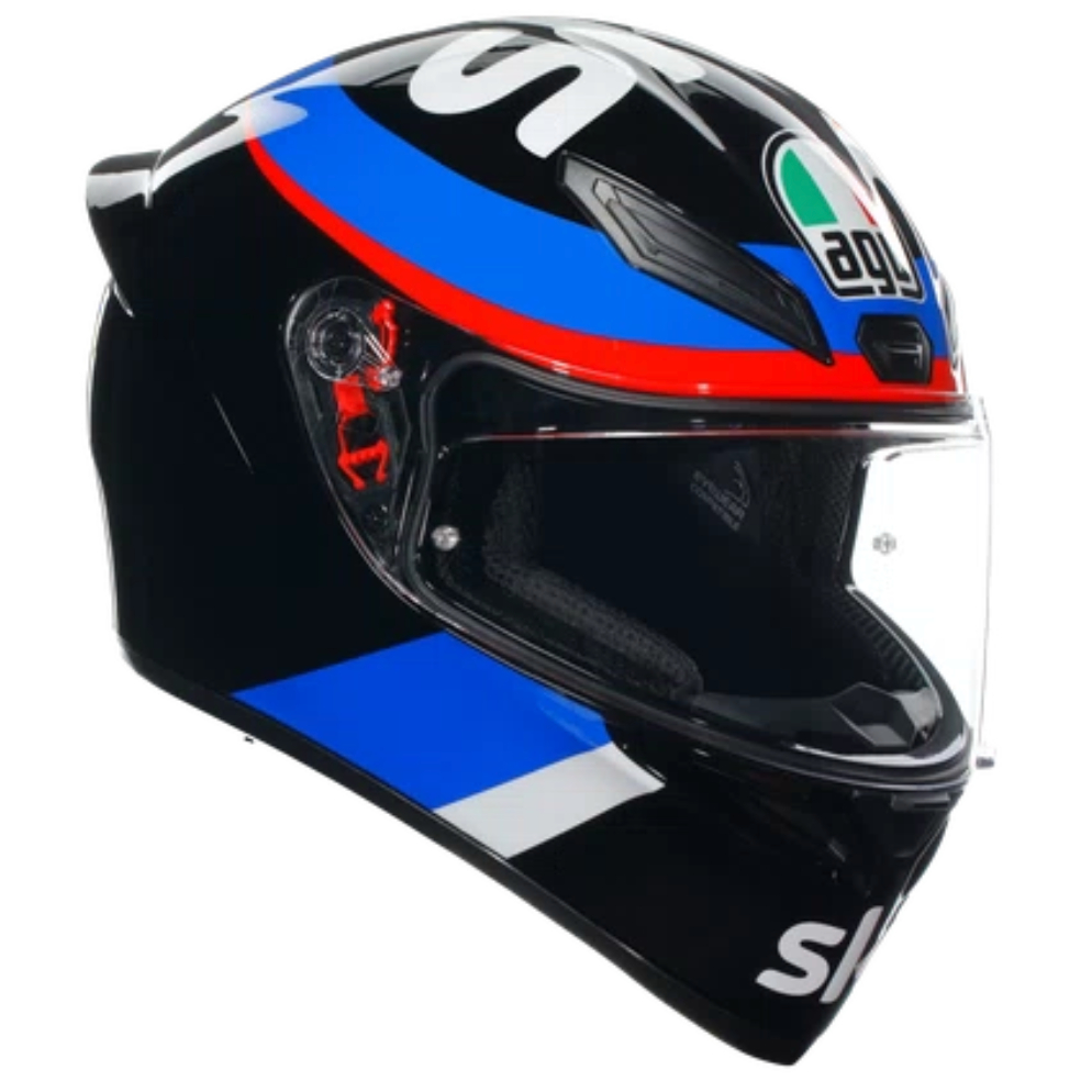 【摩托麻吉】AGV K1 S VR46 SKY RACING TEAM BLACK/RED 黑紅 全罩式安全帽 選手彩繪