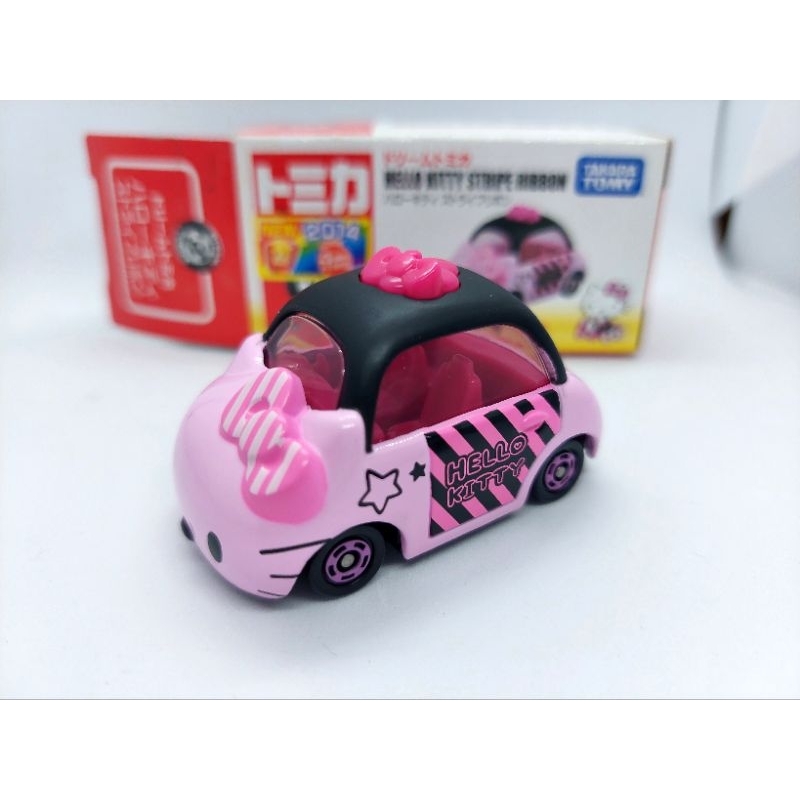 Tomica Dream Hello kitty 凱蒂貓 新車貼 14年 日版