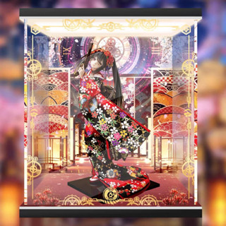 《Yao 挖寶趣》吉德 x F:NEX 約會大作戰 時崎狂三 1/4 日本人形 PVC公仔 專用展示盒