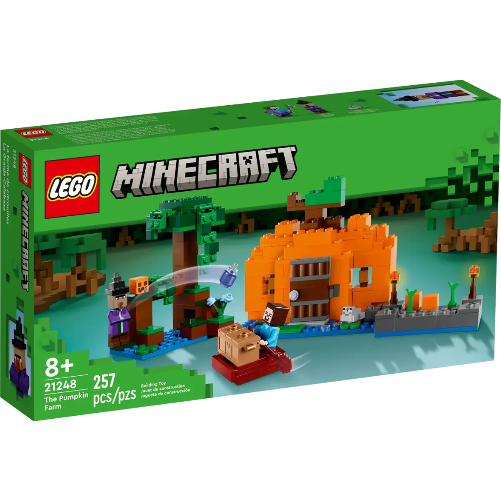 【台南樂高 益童趣】LEGO 21248 南瓜園 Minecraft® 創世神系列 麥塊