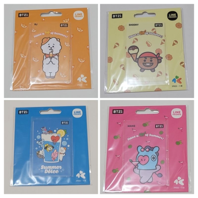 BT21 Summer Dolce 一卡通