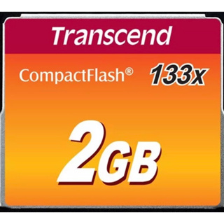 創見 Transcend CF卡 2GB 133X Compact Flash 記憶卡 MLC顆粒