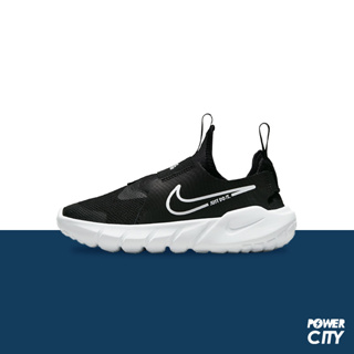 【NIKE】NIKE FLEX RUNNER 2 兒童 運動鞋 童鞋 黑白 中童 -DJ6040002