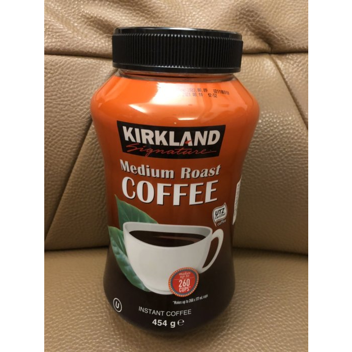 KIRKLAND 即溶咖啡粉(中度烘培)一瓶454g    279元--可超取付款