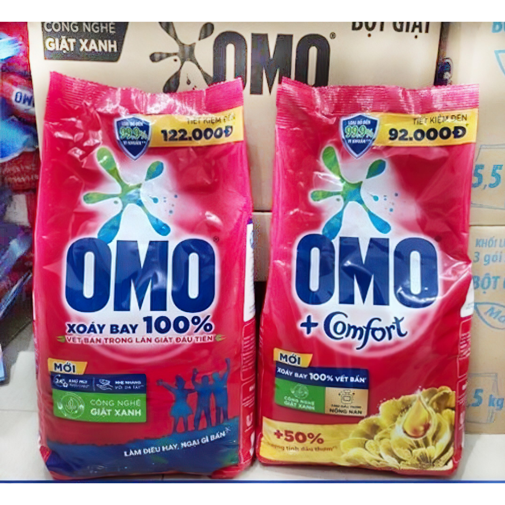 【OMO洗衣粉】奧妙芬香洗衣粉 好洗不殘留 越南進口 Bột giặt OMO Việt Nam