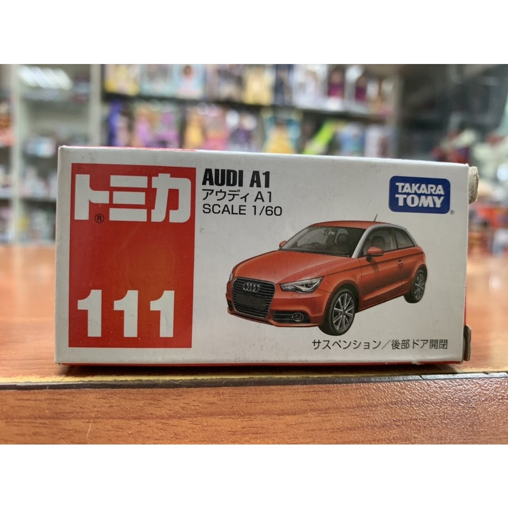 【合川玩具 】現貨 TOMICA 多美小汽車NO. 111 Audi A1