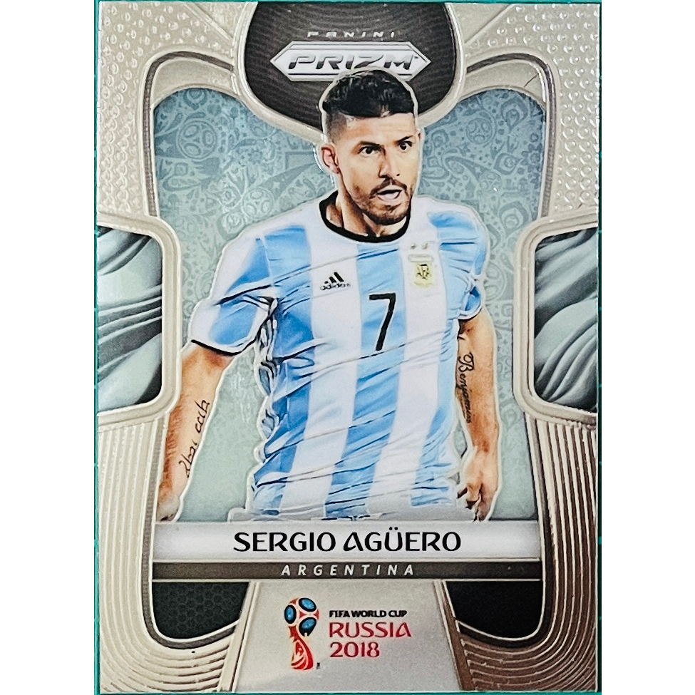 Sergio Aguero 2018 世界盃 PANINI PRIZM WORLD CUP #11 阿根廷隊 足球卡
