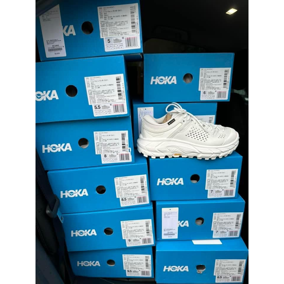 現貨 HOKA ONE ONE TOR ULTRA LOW 2 雲雨白 登山鞋 US5-11 全尺寸 可詢問