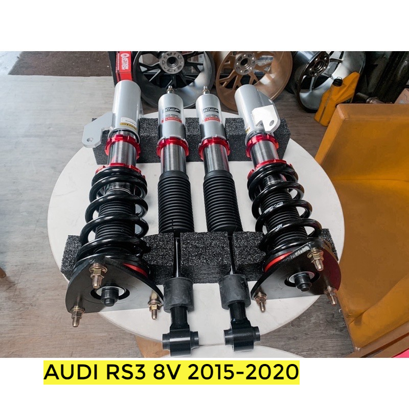AUDI RS3 8V 2015-2020 AGT Shock 倒插式 避震器 改善過彎側傾 兼顧舒適與操控 需報價