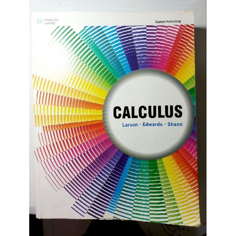 Larson Calculus 二手原文教科書 微積分課本