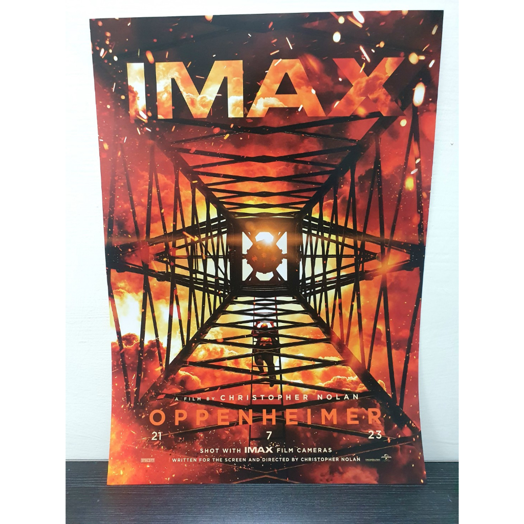 現貨 奧本海墨IMAX海報 OPPENHEIMER