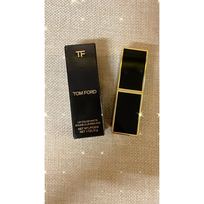 ✨全新公司貨 ®️ 專櫃貨 現貨 ®️ Tom Ford 設計師微霧唇膏 #100 EQUUS 肉桂奶茶色 熱賣 黑管✨
