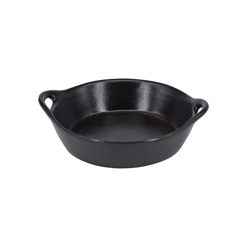 【YU Living】黑色圓形烤盤 餐盤 烘焙用品 (黑色/圓形/2款) [折扣碼現折]