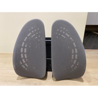 Birdie德國專利雙背護脊墊/辦公室椅護腰墊-灰色