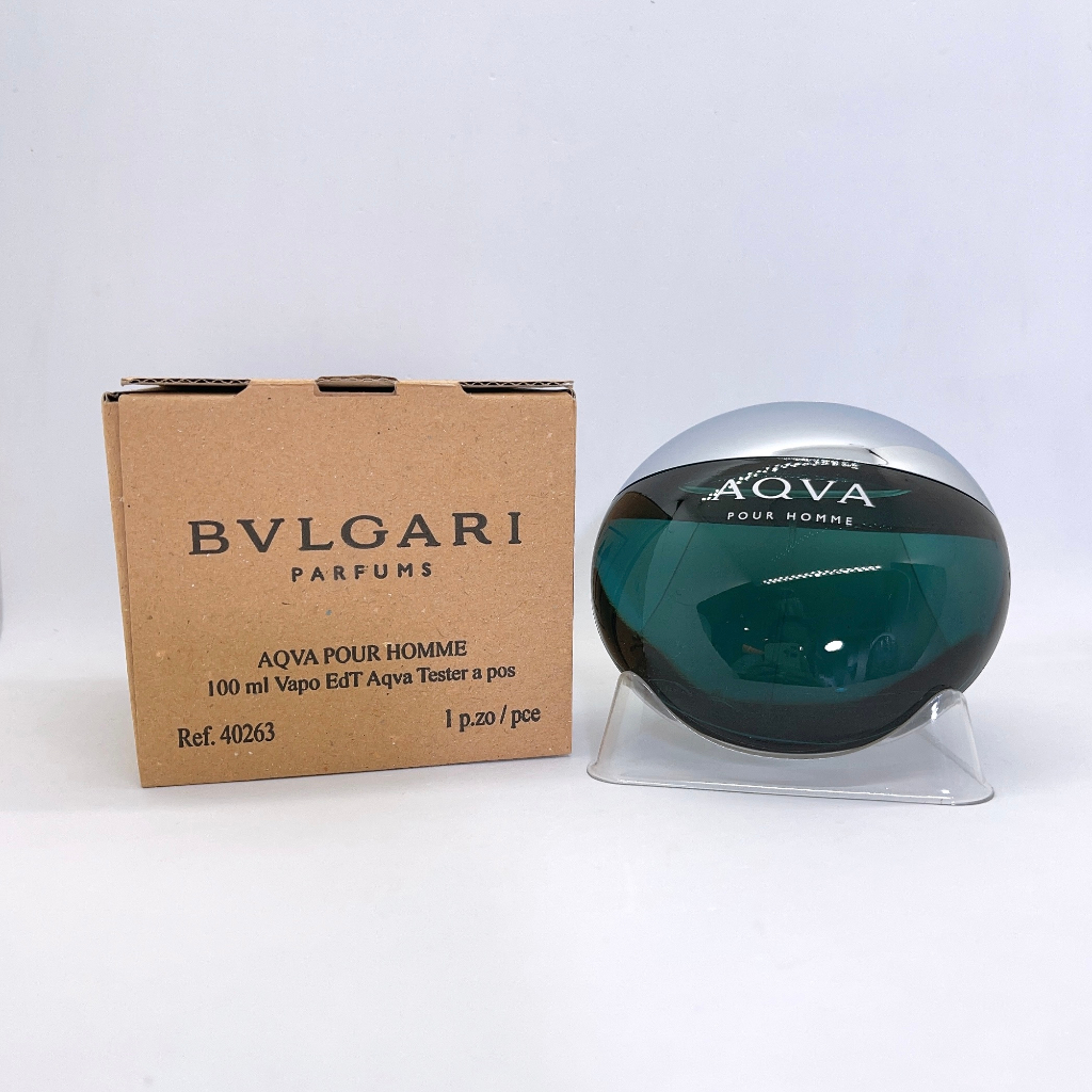 BVLGARI Aqva 寶格麗 水能量男性淡香水 100ml Tester包裝