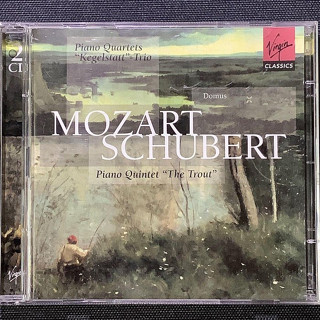 Mozart莫札特-鋼琴四重奏/單簧管三重奏「九柱球」& Schubert舒伯特-鋼琴五重奏「鱒魚」早期荷蘭版2CD