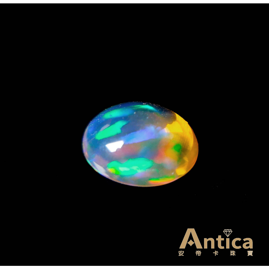 [ANTICA] 火蛋白 1.75克拉 橘色 橢圓 墨西哥 天然寶石 Fire Opal （經理推薦）安帝卡珠寶