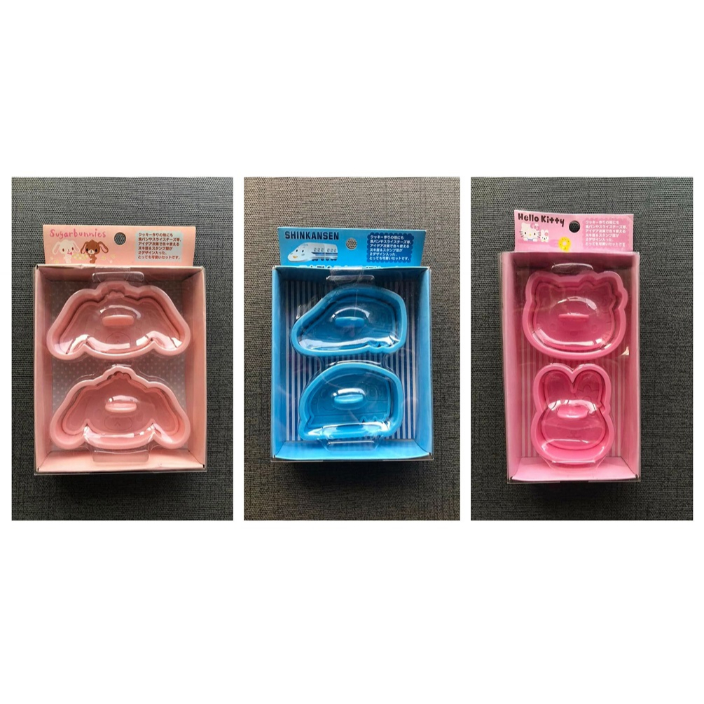Sanrio 三麗鷗 卡通明星餅乾模具(2入) 餅乾壓模 餅乾切模  三明治切模 手工餅乾DIY 烘焙工具