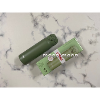 日本限定 膳魔師 THERMOS JNL-506系列 500ml 不銹鋼保溫瓶 保冷 菸灰綠 JNL-506-SMKKI