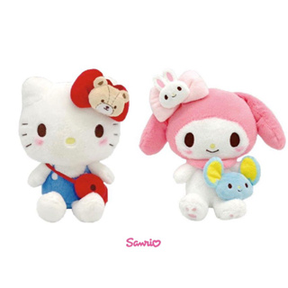 絨毛玩偶(背包款）-美樂蒂 Hello Kitty 三麗鷗 Sanrio ❗️日本進口正版授權❗️