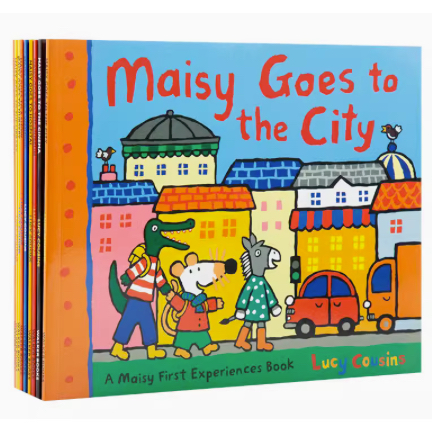📚有統編🐛毛毛蟲點讀Maisy First Experiences Where does Maisy go小鼠波波去哪