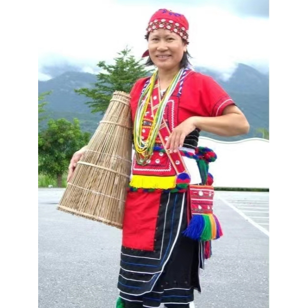 新款台灣阿美族高山族服裝民族女裝民族服裝成人女裝演出服舞蹈服【達人】