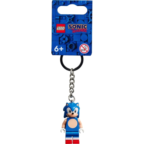 ［想樂］『鑰匙圈』全新 樂高 LEGO 854239 音速小子 Sonic the Hedgehog Key Chain 鑰匙圈