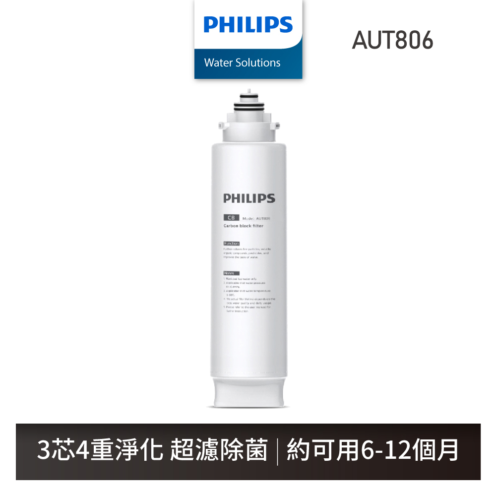 【飛利浦 Philips】 AUT806 CB長效濾芯 適用AUT3234