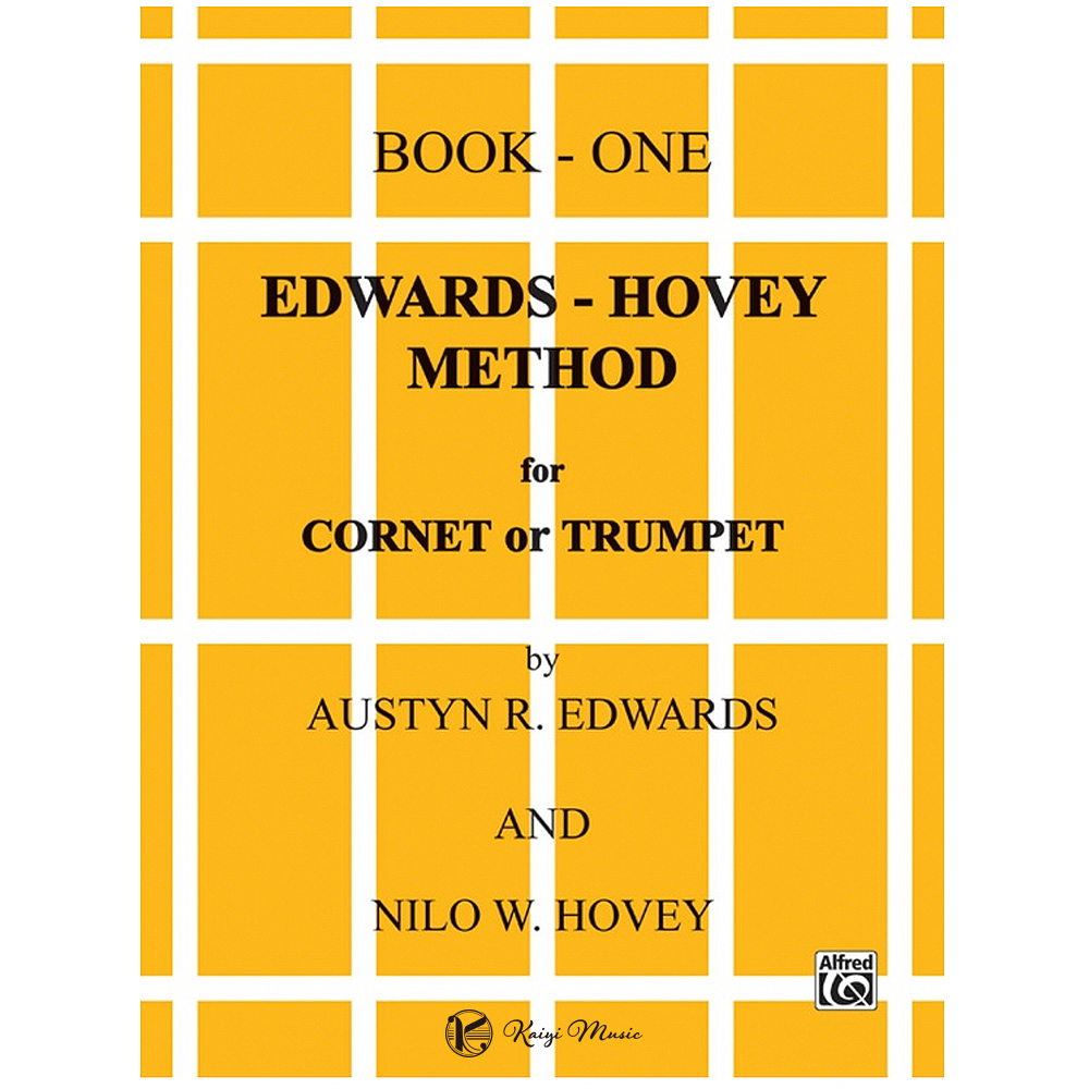 【凱翊︱AF】Edwards-Hovey Method for Cornet or Trumpet, Book I Ed