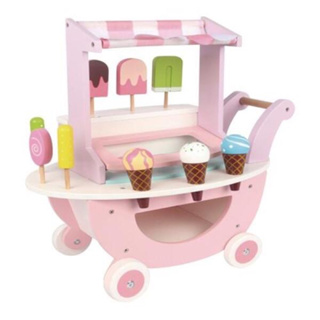 親親玩具 冰淇淋推車 mini ice cream truck木製玩具 冰淇淋甜點車