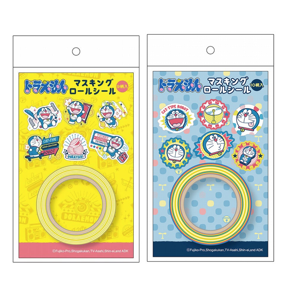 SHOWA NOTE 哆啦A夢系列 捲筒和紙貼紙 共兩款 ( 461214001、002)