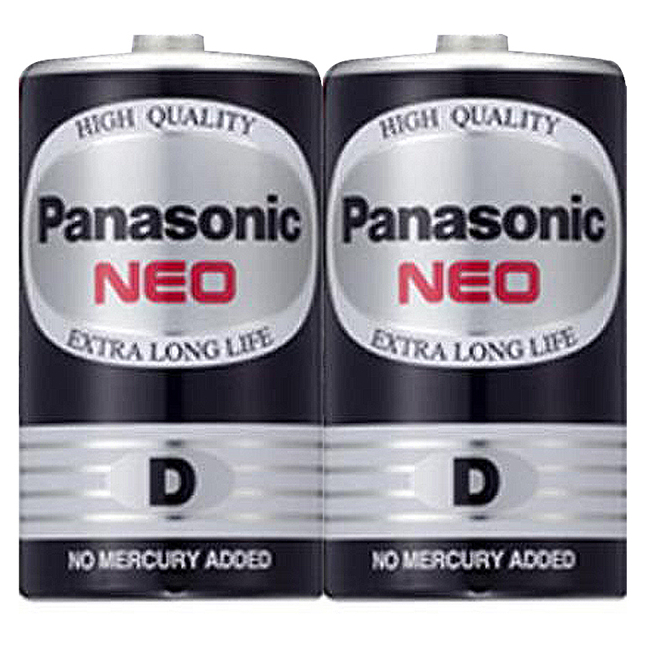 【Panasonic】國際牌 碳鋅電池1號 (D) 2入裝 / 4入裝