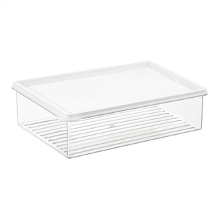 『熊愛貝百貨』食品級雞蛋盒備料盒冷凍盒 透明PET冰箱收納盒可疊加保鮮盒