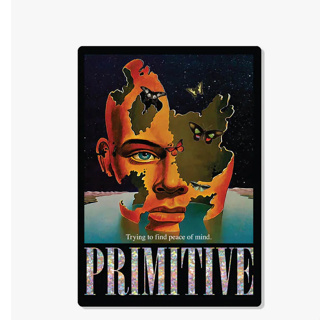 PRIMITIVE 23SP-PA123A05 貼紙 聯名貼紙 安全帽貼紙 裝飾 滑板貼紙 NEVERMIND